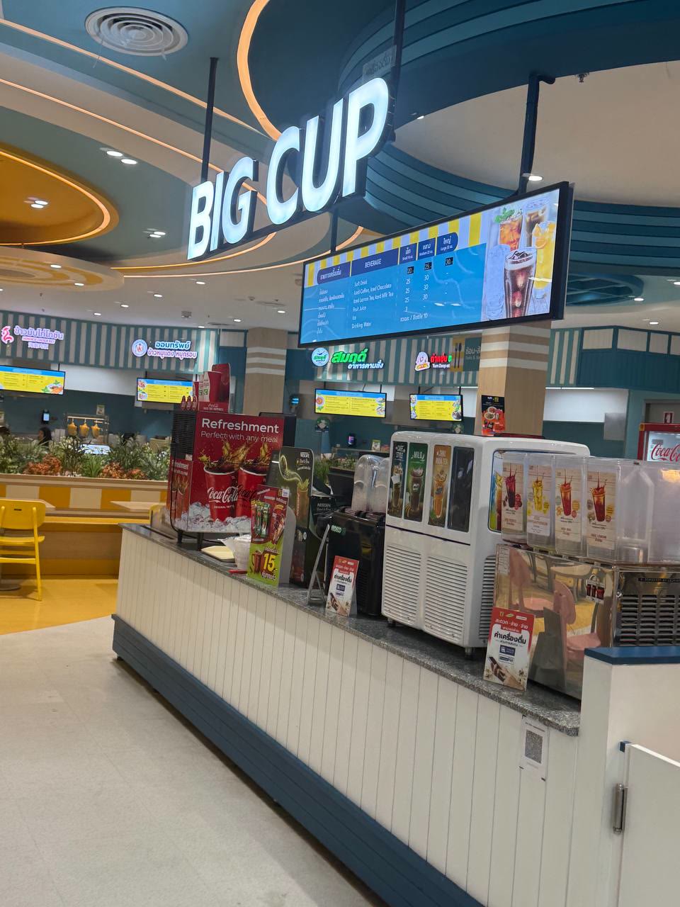 BigC파타야 남부점 푸드코트 가격과 인기 메뉴