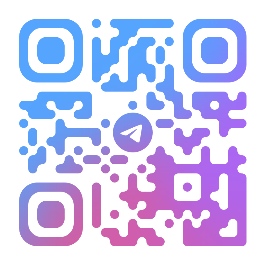 텔레그램 문의 QR