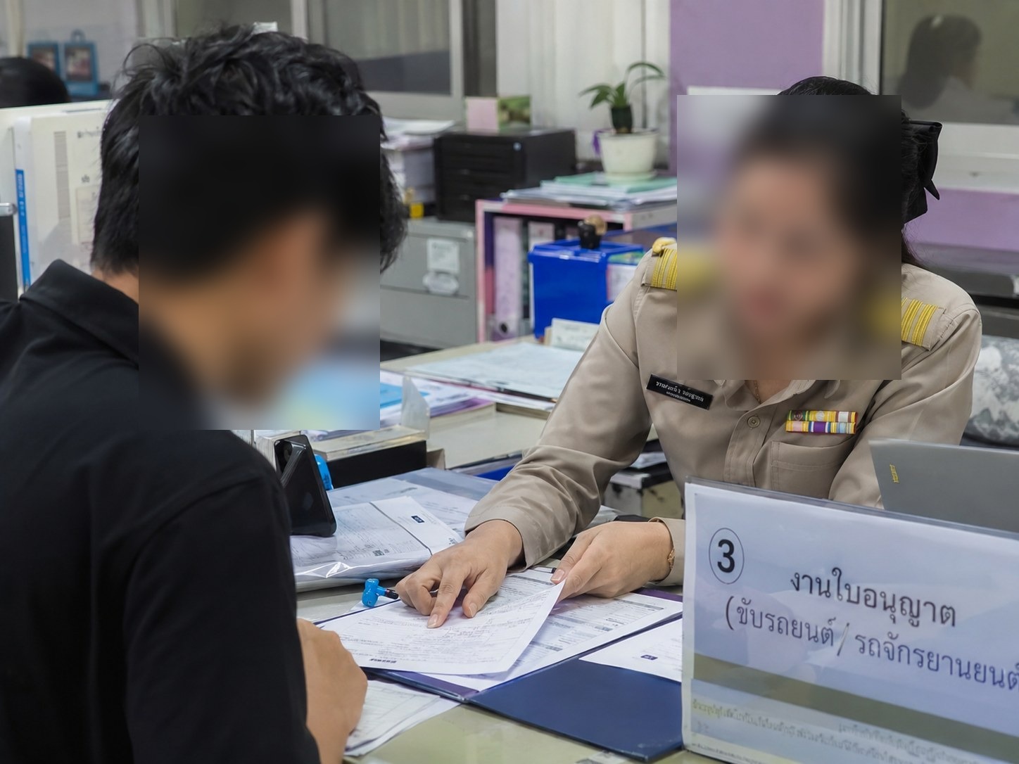 태국 운전면허 한국 면허로 전환하기, 서류 3가지면 예약 당일 약 3시간